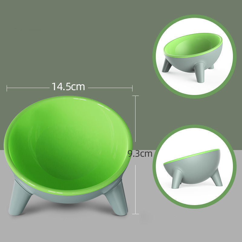 Cat Dog With Stand Pet Feeding Food Bowls