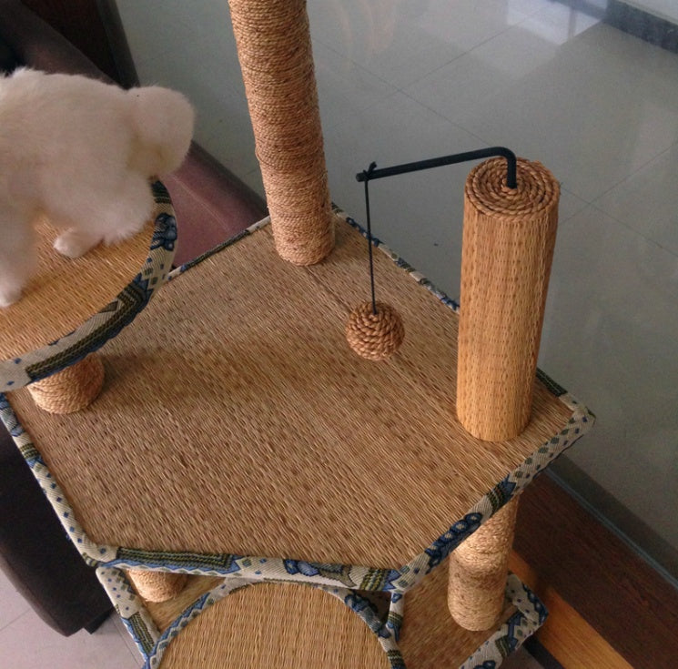 Cat Straw Scratch BoardClimbing Frame