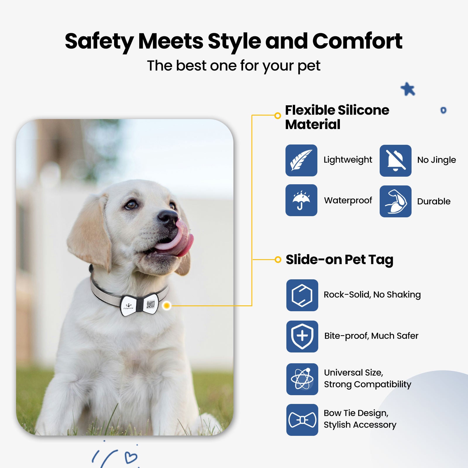 NFC Smart QR Code Pet Label Personalization