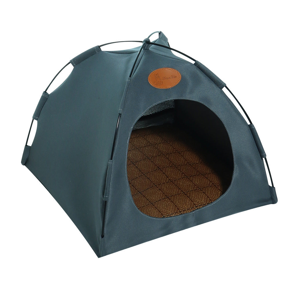 Foldable Cat Outdoor Canvas Tent