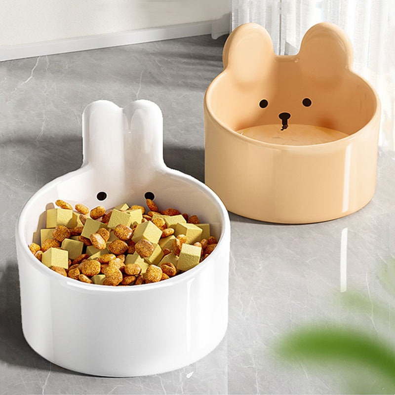 Household Pet Ceramic Large Caliber Bowls