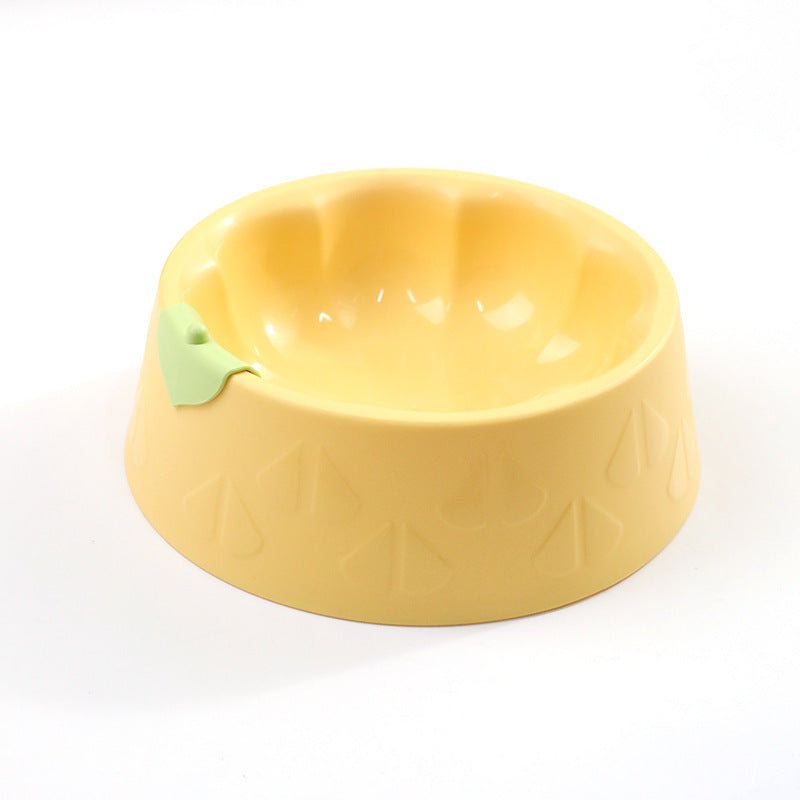 Plastic Pet Dish Indoor Pet Double Bowl