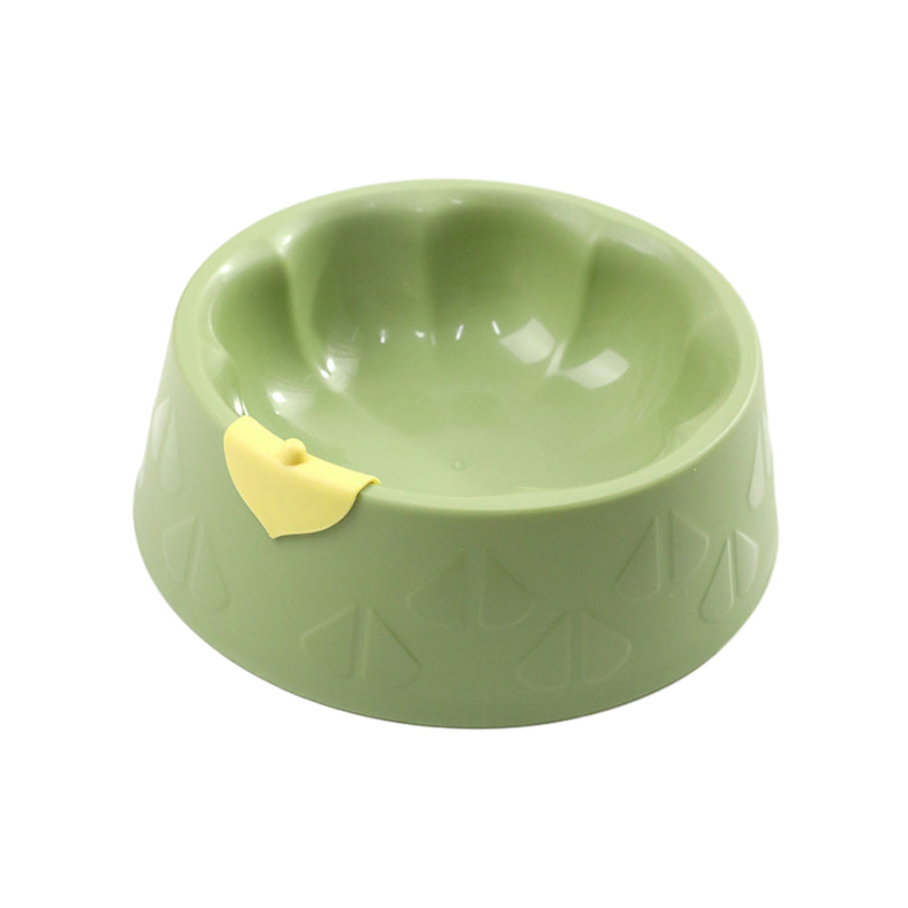 Plastic Pet Dish Indoor Pet Double Bowl